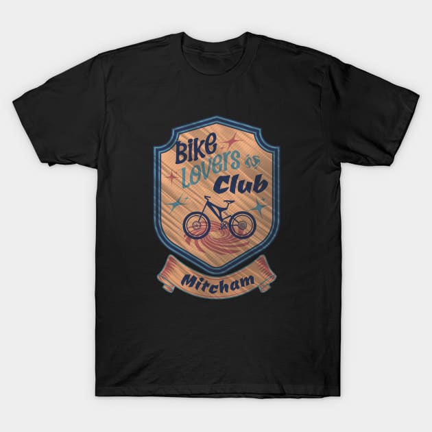 Cycling Mitcham T-Shirt T-Shirt by With Own Style
